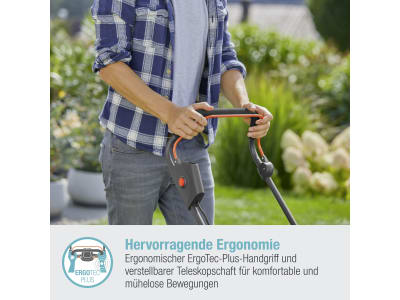 Gardena Akku-Rasenmäher PowerMax 37/36V P4A solo Akku-Laufzeit für bis zu 500 m² Rasenfläche Gardena Akku-Rasenmäher PowerMax 37/36V P4A solo Akku-Laufzeit für bis zu 500 m² Rasenfläche