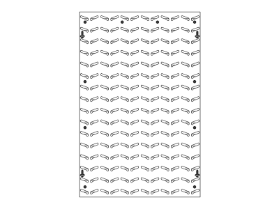 Kraiburg Gummimatte "Monta" L x B x S: 200 x 130 x 2,4 cm, für steile Wegstrecken über 6 % Gefälle/Steigung