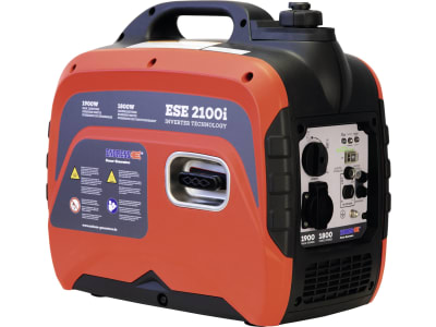 Endress® Benzin-Stromerzeuger "ESE 2100i" 4,8 l-Tank, Laufzeit bei 75 % Last 5 h, 110 008