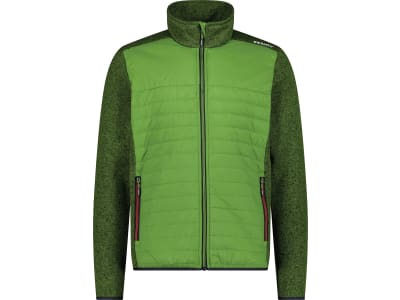 Fendt Hybridjacke für Herren dunkelgrün; grün, mit Kragen, zwei Seitentaschen, Fendt-Logo, von CMP