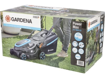 Gardena Elektro-Rasenmäher PowerMax 37/1800 G2 für mittelgroßer bis großer Rasenflächen bis 500 m² 14637-20 Gardena Elektro-Rasenmäher PowerMax 37/1800 G2 für mittelgroßer bis großer Rasenflächen bis 500 m² 14637-20