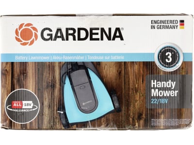 Gardena Akku-Rasenmäher HandyMower 22/18V P4A Ready-To-Use Set 50 für kleine und komplexe Rasenflächen bis zu 50 m² pro Akku-Laufzeit Gardena Akku-Rasenmäher HandyMower 22/18V P4A Ready-To-Use Set 50 für kleine und komplexe Rasenflächen bis zu 50 m² pro Akku-Laufzeit