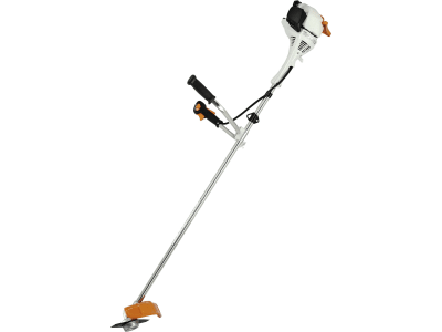 STIHL Benzin-Motorsense "FS 55" 0,75 kW (1,0 PS), mit Grasschneideblatt und Einschulter-Tragegurt, Mod. 2022, ohne Fadenkopf "AutoCut C 26-2", 4140 200 0522
