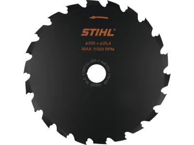 STIHL Sägeblatt "WoodCut" 200 mm Bohrung 25,4 mm, High-Performance, für Motorsens FS 80, 90, 100, FSA 100, 4001 713 4203