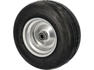 Knochenmuß Komplettrad 16x6.50 - 8 4 PR Rille, Felge Stahlblech, silber lackiert, Kugellager, Nabe 25 x 90 mm Knochenmuß Komplettrad 16x6.50 - 8 4 PR Rille, Felge Stahlblech, silber lackiert, Kugellager, Nabe 25 x 90 mm