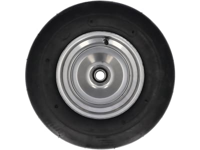 Knochenmuß Komplettrad 16x6.50 - 8 4 PR Rille, Felge Stahlblech, silber lackiert, Kugellager, Nabe 25 x 90 mm Knochenmuß Komplettrad 16x6.50 - 8 4 PR Rille, Felge Stahlblech, silber lackiert, Kugellager, Nabe 25 x 90 mm
