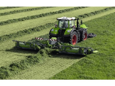 Fendt Scheibenmähwerk "Slicer" Dreipunktanbau Heck, Mähkombination