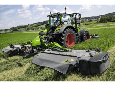 Fendt Scheibenmähwerk "Slicer" Dreipunktanbau Heck, Mähkombination