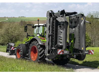 Fendt Scheibenmähwerk "Slicer" Heck Mähkombination