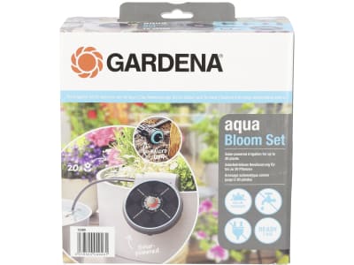 GARDENA Solar-Bewässerung aquaBloom Set   Bewässerung für Topfpflanzen 13300-20