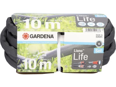 Gardena Textilschlauch Liano™ Life 10 m Set 10 m 1/2" Gardena Textilschlauch Liano™ Life 10 m Set 10 m 1/2"
