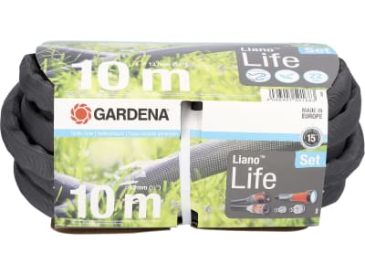 GARDENA Textilschlauch Liano™ Life 10 m Set   