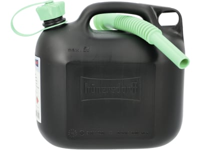 Benzinkanister 5 l Kunststoff, mit Auslaufrohr Benzinkanister 5 l Kunststoff, mit Auslaufrohr
