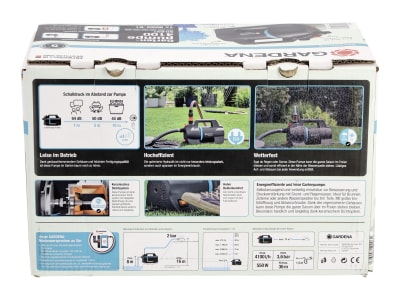 Gardena Gartenpumpe 4100 Silent 09050-61 Gardena Gartenpumpe 4100 Silent 09050-61