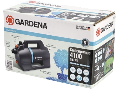 Gardena Gartenpumpe 4100 Silent 09050-61 Gardena Gartenpumpe 4100 Silent 09050-61
