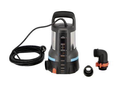 Gardena Klarwasser-Tauchpumpe  aquasensor, Fördermenge 17.000 l/h, Förderhöhe: 9 m, 09036-61 09036-61