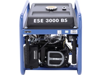 Endress® Benzin-Stromerzeuger "ESE 3000 BS" Dauerleistung 230 V 2,5 kW, 20 l-Tank, Laufzeit bei 75 % Last 14 h, 240 209