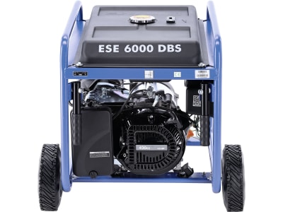 Endress® Benzin-Stromerzeuger "ESE 6000 DBS" 30 l-Tank, Laufzeit bei 75 % Last 12 h, 240 211