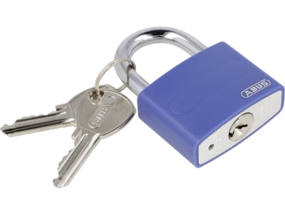 ABUS Vorhangschloss T65AL/40 color T65AL/40 color Spindschloss, Aluminiumschloss, ABUS-Sicherheitslevel 5 ABUS Vorhangschloss T65AL/40 color T65AL/40 color Spindschloss, Aluminiumschloss, ABUS-Sicherheitslevel 5