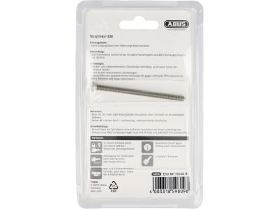 ABUS Profilzylinder E30NP 30/40 Doppelzylinder, Türzylinder, PZ-Schloss 6-Stift-Zylinder mit 5 Schlüsseln