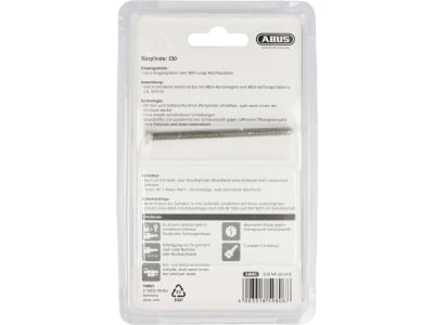 ABUS Profilzylinder E30NP 28/34 Doppelzylinder, Türzylinder, PZ-Schloss 6-Stift-Zylinder mit 5 Schlüsseln
