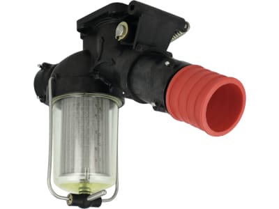 Rau Filterhahn "S", Becher klar für Feldspritze Behälterleitung, RG00006244