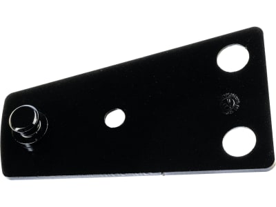 MWS Messerhalter 160 x 92,5 x 4 mm, Bohrung 18,5 mm, für Mähwerk Claas Corto, 70-0160-10-02-2