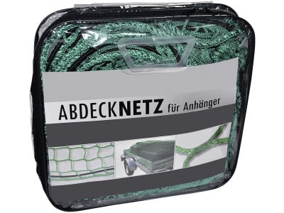 TRAILER POOL Abdecknetz Maschenweite 45 x 45 mm für PKW-Anhänger inkl. Expanderseil TRAILER POOL Abdecknetz Maschenweite 45 x 45 mm für PKW-Anhänger inkl. Expanderseil