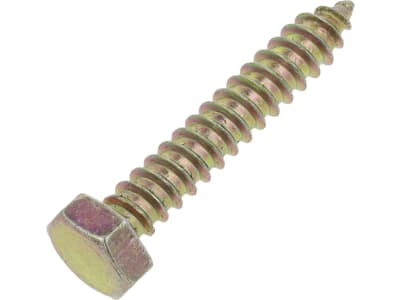 Fendt Blechschraube DIN 7976 4,2 x 25 mm, Stahl, verzinkt gelb, A3L, mit Spitze, X495308901000