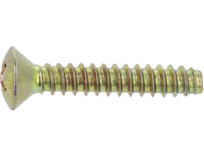 Fendt Blechschraube DIN 7983 4,2 x 25 mm, Stahl, verzinkt gelb, A3L, Linsensenkkopf, X496308901000