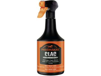 PHARMAKAS® Insektenschutzmittel "Clac" 500 ml für Pferde gegen Fliegen, Bremsen, Zecken usw., 3227326