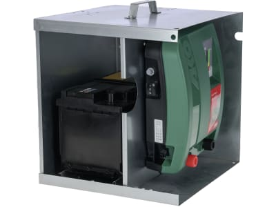 Ako Tragebox 375 x 375 x 335 mm offen für Weidezaungeräte bis max. B x H x T 365 x 110 x 370 mm, 44656 Ako Tragebox 375 x 375 x 335 mm offen für Weidezaungeräte bis max. B x H x T 365 x 110 x 370 mm, 44656