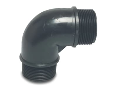 Winkel 90° PP 2" Außengewinde 10 bar Winkel 90° PP 2" Außengewinde 10 bar