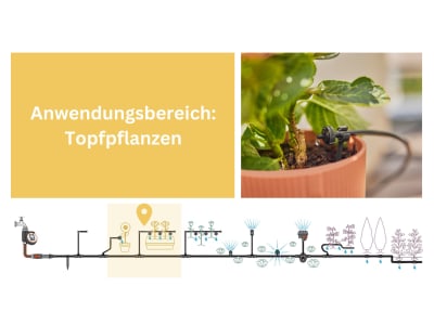 Gardena Solar-Bewässerung aquaBloom Set   Bewässerung für Topfpflanzen 13300-20