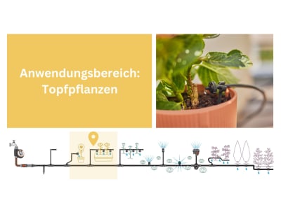 GARDENA Micro-Drip-System Regulierbarer Endtropfer    Bewässerung für Topfpflanzen 13305-20