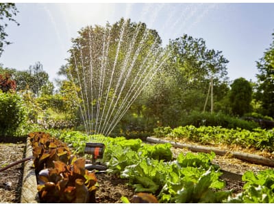 Gardena Viereckregner AquaZoom compact Rasensprenger, Sprinkler Reichweite 3-18m 18708-20 Gardena Viereckregner AquaZoom compact Rasensprenger, Sprinkler Reichweite 3-18m 18708-20