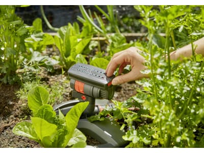 Gardena Viereckregner AquaZoom compact Rasensprenger, Sprinkler Reichweite 3-18m 18708-20 Gardena Viereckregner AquaZoom compact Rasensprenger, Sprinkler Reichweite 3-18m 18708-20