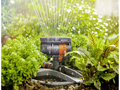 Gardena Viereckregner AquaZoom compact Rasensprenger, Sprinkler Reichweite 3-18m 18708-20 Gardena Viereckregner AquaZoom compact Rasensprenger, Sprinkler Reichweite 3-18m 18708-20