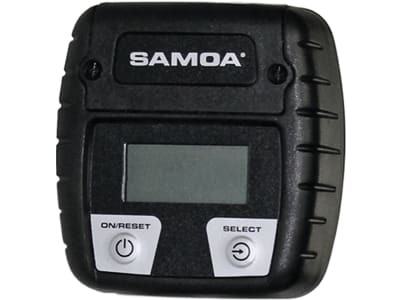 Samoa-Hallbauer Durchflusszähler 1 – 30 l/min, digital, für Schmierstoffe; Kühlerfrostschutz, 366000