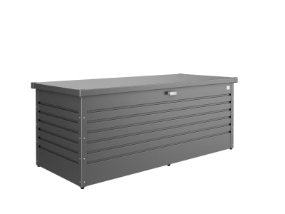 Biohort Freizeitbox 180 181 x 79 cm nachtgrau; metallic Kissenbox, Auflagenbox, Aufgewahrungsbox Garten, Gartenbox Biohort Freizeitbox 180 181 x 79 cm nachtgrau; metallic Kissenbox, Auflagenbox, Aufgewahrungsbox Garten, Gartenbox