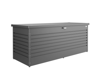 Biohort Freizeitbox 200 201 x 79 cm nachtgrau; metallic Kissenbox, Auflagenbox, Aufgewahrungsbox Garten, Gartenbox Biohort Freizeitbox 200 201 x 79 cm nachtgrau; metallic Kissenbox, Auflagenbox, Aufgewahrungsbox Garten, Gartenbox
