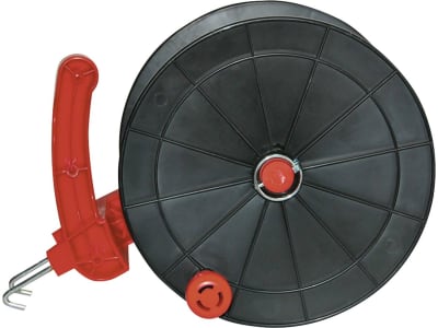 Ako Haspel "Big" mit Metallhaken, für Litzen, Seile, Breitbänder, 441042 Ako Haspel "Big" mit Metallhaken, für Litzen, Seile, Breitbänder, 441042