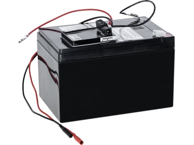 Ako Weidezaunbatterie "Premium" 12 V/15 Ah AGM mit Netzteil, 441215