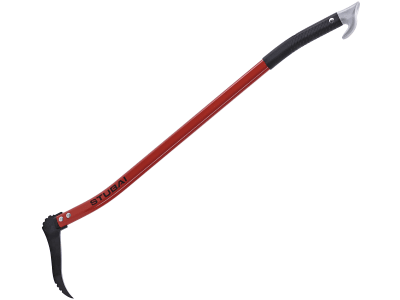 Stubai Handsappie Stiel Aluminium, geschweift, Haltegummi, Abgleitschutz 900 mm, geschliffene Spitze, gezahnt Stubai Handsappie Stiel Aluminium, geschweift, Haltegummi, Abgleitschutz 900 mm, geschliffene Spitze, gezahnt