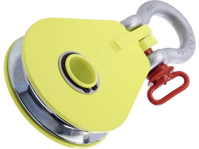 Umlenkrolle "SRS F13" Nutz-/Zuglast 13 t/6,5 t, Ø Seil max. 12 mm Umlenkrolle "SRS F13" Nutz-/Zuglast 13 t/6,5 t, Ø Seil max. 12 mm