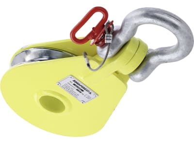 Umlenkrolle "SRS F13" Nutz-/Zuglast 13 t/6,5 t, Ø Seil max. 12 mm Umlenkrolle "SRS F13" Nutz-/Zuglast 13 t/6,5 t, Ø Seil max. 12 mm
