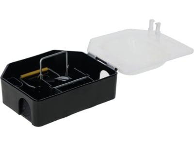 KERBL Köderbox mit integrierter Schlagfalle Kunststoff 13,5 x 10,8 x 7,4 cm, für Mäuse, 299447 KERBL Köderbox mit integrierter Schlagfalle Kunststoff 13,5 x 10,8 x 7,4 cm, für Mäuse, 299447