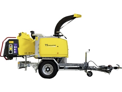 TS INDUSTRIE® Holzhäcksler "WS/20 DT" bis max. 200 mm, Diesel-Motor 42 kW (56 PS)