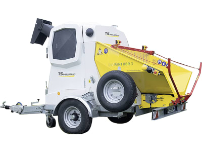 TS INDUSTRIE® Häcksler "GS/Panther D" bis max. 190 mm Durchsatz 38 m³/h, 42 kW (56 PS) TS INDUSTRIE® Häcksler "GS/Panther D" bis max. 190 mm Durchsatz 38 m³/h, 42 kW (56 PS)