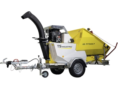 TS INDUSTRIE® Häcksler "GS/Python P" bis max. 150 mm Durchsatz 22 m³/h, 18 kW (25 PS) TS INDUSTRIE® Häcksler "GS/Python P" bis max. 150 mm Durchsatz 22 m³/h, 18 kW (25 PS)
